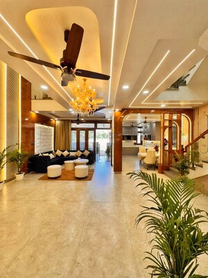 Living Room in 4 BHK Villa at Hanuman Nagar Extension – for Sale