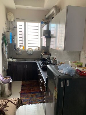 Kitchen in 3 BHK Builder Floor at Guru Nanak Enclave, Dhakoli – for Sale