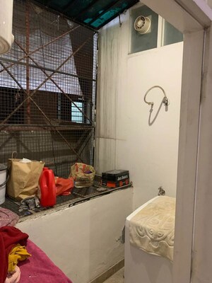 Balcony in 3 BHK Builder Floor at Guru Nanak Enclave, Dhakoli – for Sale