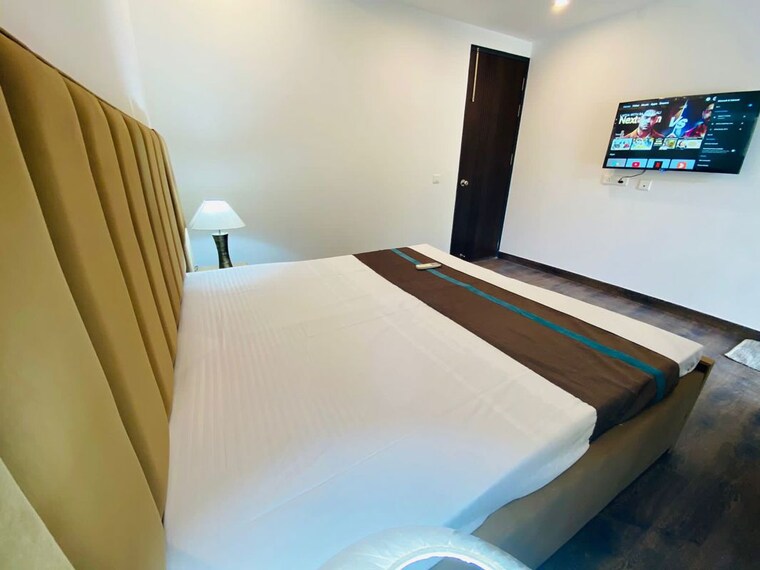 Bedroom, sector 46 1.5 Bedroom 900 Sq.Ft. Builder Floor In Sector 46 Gurgaon 10085330