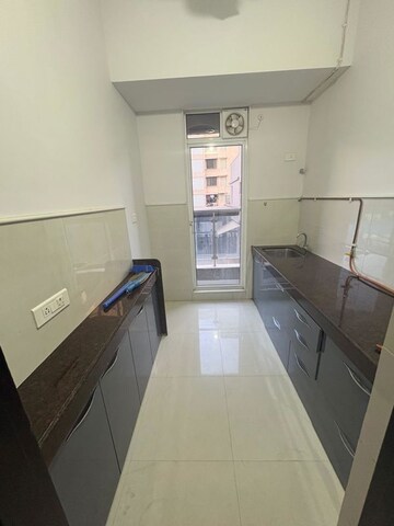 Kitchen in 1 BHK Apartment at Ashar Edge, Pokhran Road No Two – for Rent