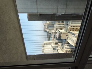 Balcony in 1 BHK Apartment at Lodha Amara, Kolshet Road – for Rent