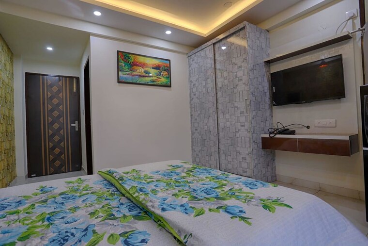 Bedroom, sector 45 Studio 600 Sq.Ft. Builder Floor In Sector 45 Gurgaon 10085380