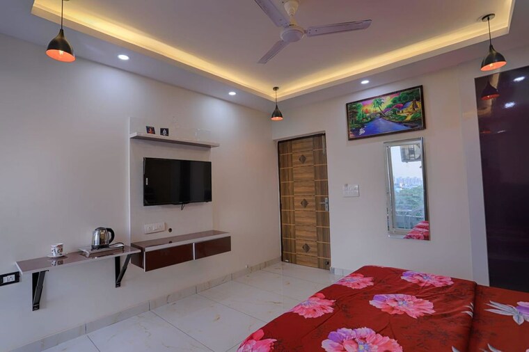 Bedroom, sector 45 Studio 600 Sq.Ft. Builder Floor In Sector 45 Gurgaon 10085380