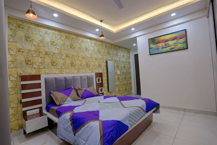 Bedroom, sector 45 Studio 600 Sq.Ft. Builder Floor In Sector 45 Gurgaon 10085380