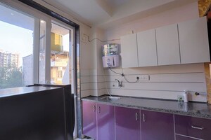 Kitchen in Studio Builder Floor at Sector 45 – for Rent