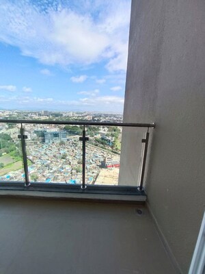 Balcony in 2 BHK Apartment at Runwal The Central Park, Chinchwad – for Rent