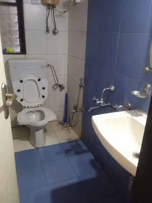 Bathroom in 1 BHK Apartment at Satellite Garden, Goregaon East – for Rent