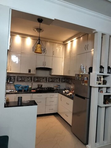 Kitchen in 3 BHK Apartment at Maya Garden Avenue, Patiala Road – for Sale