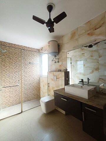 Bathroom in 4 BHK Builder Floor at New Friends Colony – for Rent