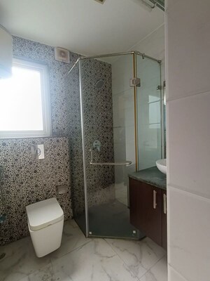 Bathroom in 4 BHK Builder Floor at New Friends Colony – for Rent