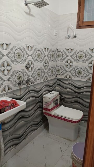 Bathroom in 1 BHK Builder Floor at Bhopura – for Sale