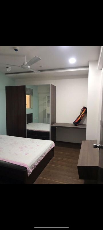 Bedroom in 3 BHK Apartment at Golf Edge, Gachibowli – for Rent