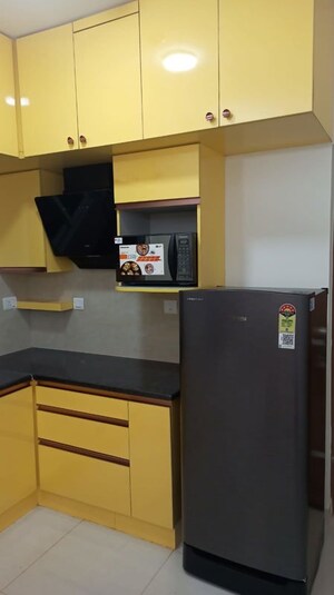 Kitchen in 1 BHK Apartment at Brigade El Dorado, Bagaluru – for Rent