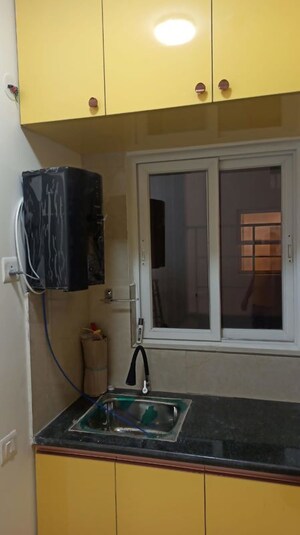 Kitchen in 1 BHK Apartment at Brigade El Dorado, Bagaluru – for Rent