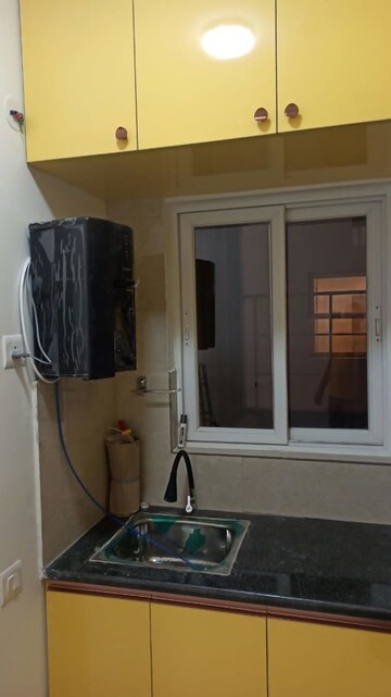 Kitchen in 1 BHK Apartment at Brigade El Dorado, Bagaluru – for Rent