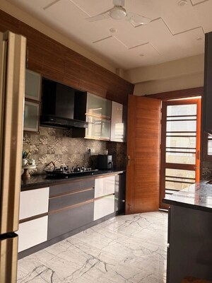 Kitchen in 3 BHK Builder Floor at RBC II, Sushant Lok I – for Rent