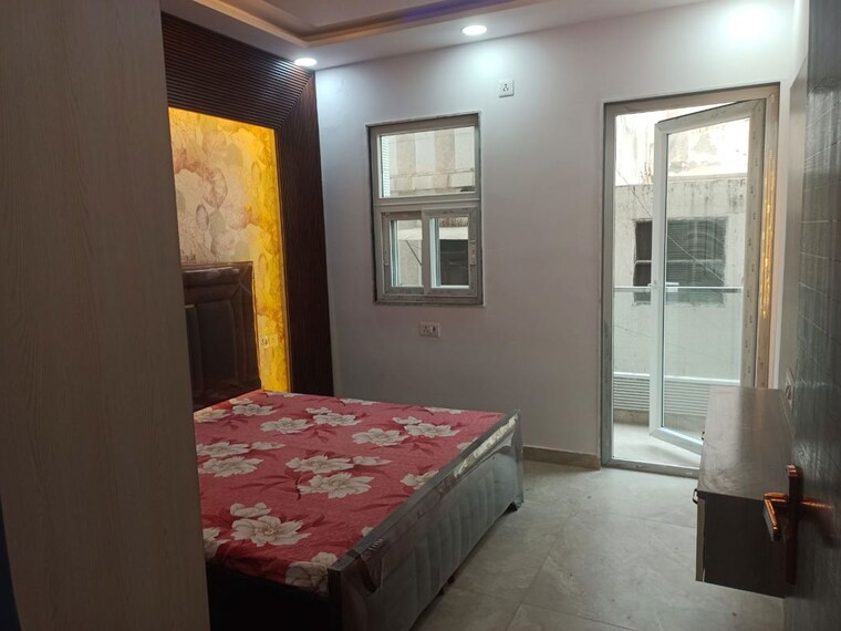 Bedroom, baba colony 3 Bedroom 1035 Sq.Ft. Builder Floor In Baba Colony Delhi 10085718