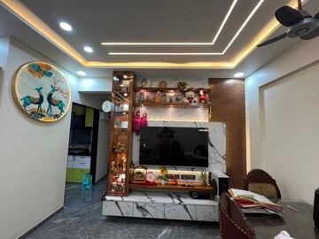 Living Room in 2 BHK Apartment at Arihant Akriti, Badlapur East – for Sale