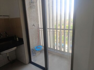 Building Lobby in 2 BHK Apartment at Lodha Luxuria, Majiwada – for Rent