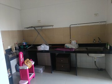 Kitchen in 2 BHK Apartment at Lodha Luxuria, Majiwada – for Rent