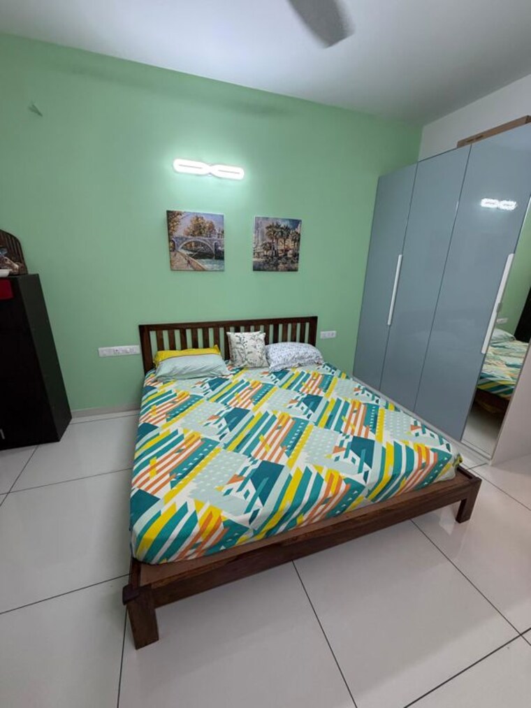 Bedroom, dnr-spring-leaf 3 Bedroom 1765 Sq.Ft. Apartment In Koramangala Bangalore 10085904