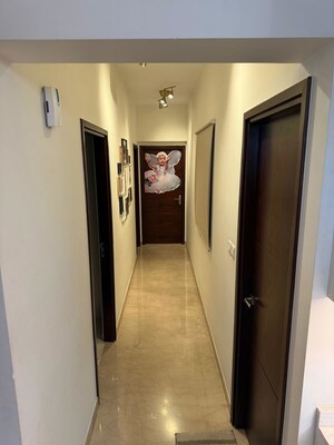 Building Lobby in 3 BHK Apartment at DNR Spring Leaf, Koramangala – for Rent