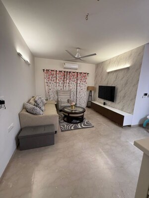 Living Room in 3 BHK Apartment at DNR Spring Leaf, Koramangala – for Rent