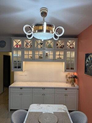 Kitchen in 3 BHK Apartment at DNR Spring Leaf, Koramangala – for Rent