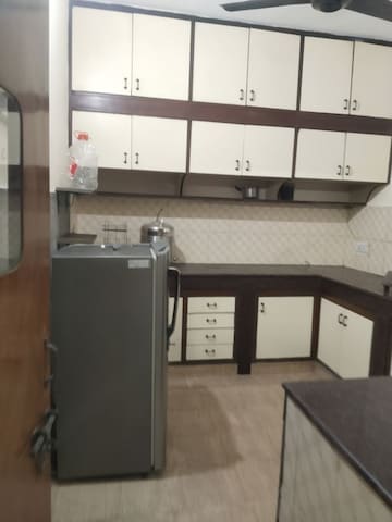 Kitchen in 3 BHK Apartment at Sarita Vihar – for Rent