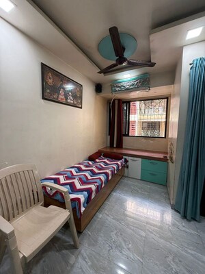 Bedroom in 1 BHK Apartment at Neelkanth Vishwa, New Panvel – for Rent