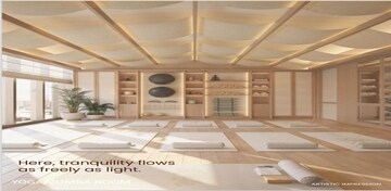 Staircase in 3.5 BHK Apartment at BPTP Downtown 66, Sector 66 – for Sale