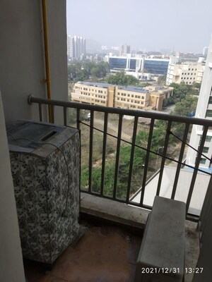 Balcony in 1 BHK Apartment at Paranjape Blue Ridge, Hinjewadi – for Rent