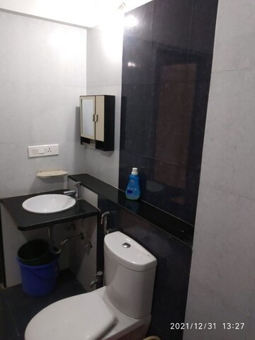 Bathroom in 1 BHK Apartment at Paranjape Blue Ridge, Hinjewadi – for Rent
