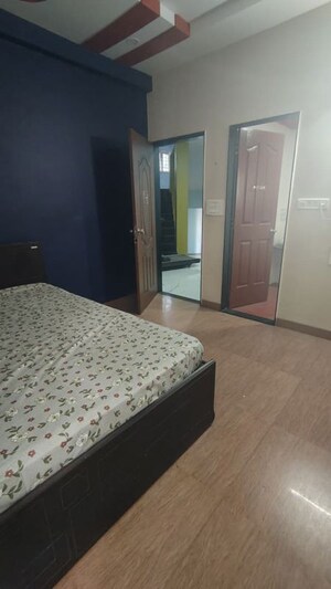 Bedroom in 4 BHK Villa at Pratham Bungalow, Wakad – for Rent