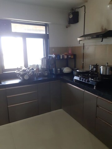 Kitchen in 3 BHK Apartment at Lodha Splendora, Ghodbunder Road – for Rent