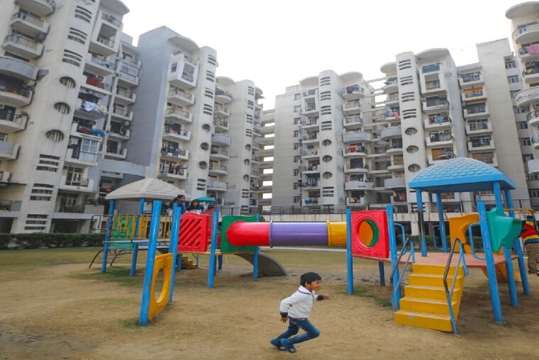 Exterior View, omaxe-heights 2 Bedroom 735 Sq.Ft. Apartment In Sector 86 Faridabad 10086415