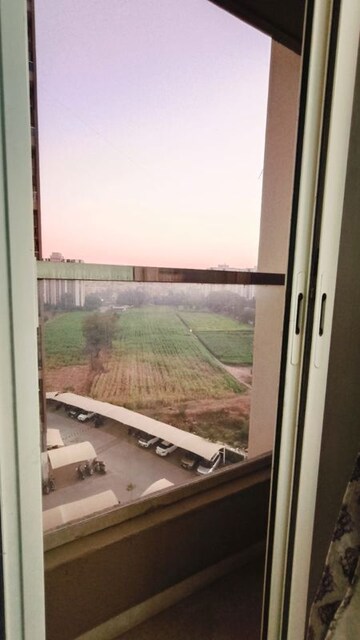 Balcony in 2 BHK Apartment at Krishna Amarillo, Hinjewadi – for Rent