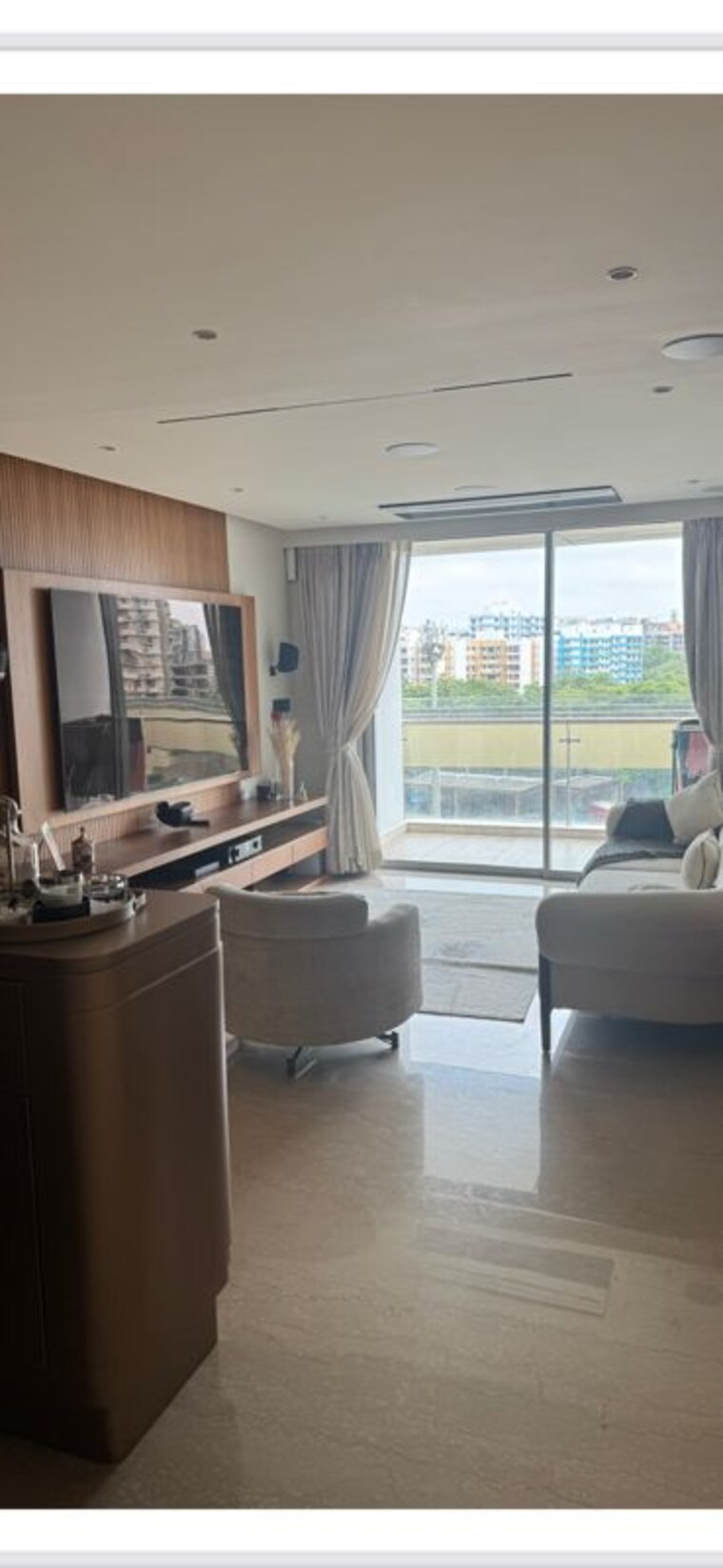 Living Room, arkade-prime 3 Bedroom 1505 Sq.Ft. Apartment In Marol Mumbai 10086446