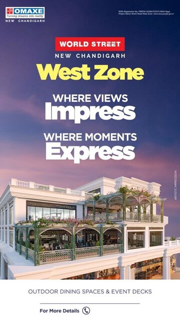  Shop – Exterior View View at Omaxe India Trade Tower, New Chandigarh - for Sale