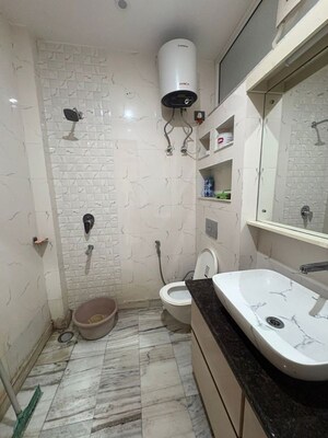 Bathroom in 2 BHK Builder Floor at Sector 23 – for Rent