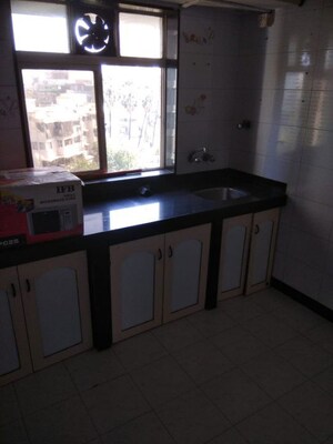 Kitchen in 1 RK Apartment at Sea Side CHS Andheri, Andheri West – for Rent