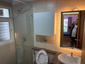 Bathroom in 2 BHK Apartment at Sobha Dream Gardens, Thanisandra Main Road – for Rent