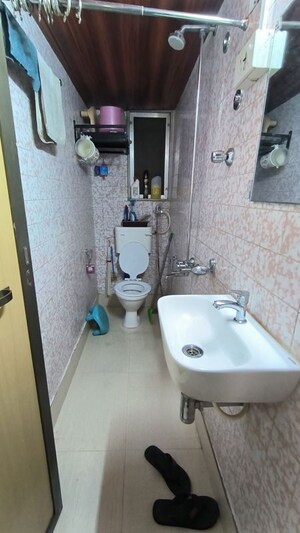 Bathroom in 2 BHK Apartment at Venus CHS Worli, Worli – for Rent