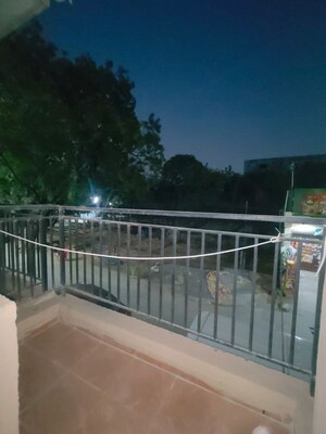 Balcony in 1 BHK Apartment at Omaxe Srishti And Sanskriti, Gomti Nagar – for Rent