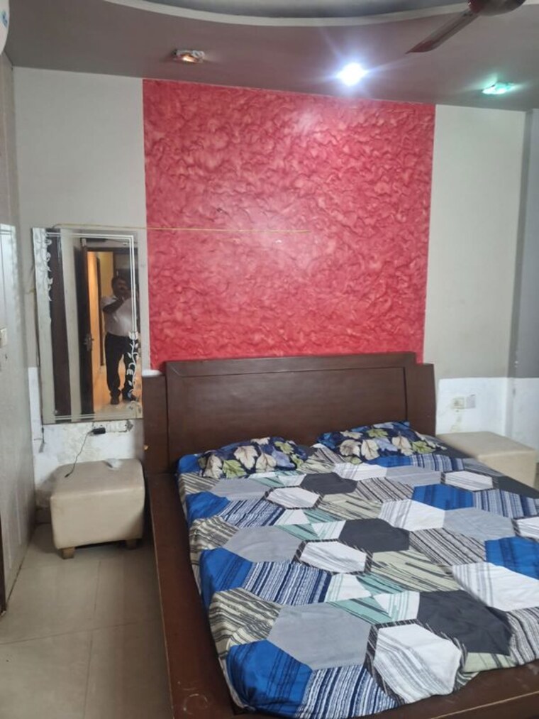 Bedroom, aditya-palm-court 4 Bedroom 1950 Sq.Ft. Apartment In Vip Road Zirakpur 10086774