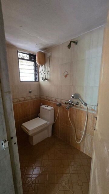 Bathroom in 2 BHK Apartment at Ghansoli – for Rent