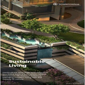 Balcony in 3.5 BHK Apartment at BPTP Downtown 66, Sector 66 – for Sale