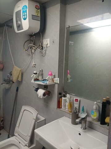Bathroom in 2 BHK Apartment at Mahagun Mywoods III, Sector 16c Greater Noida – for Rent