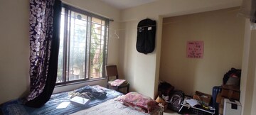 Master Bedroom in 1 BHK Apartment at Athene CHS, Majiwada – for Rent